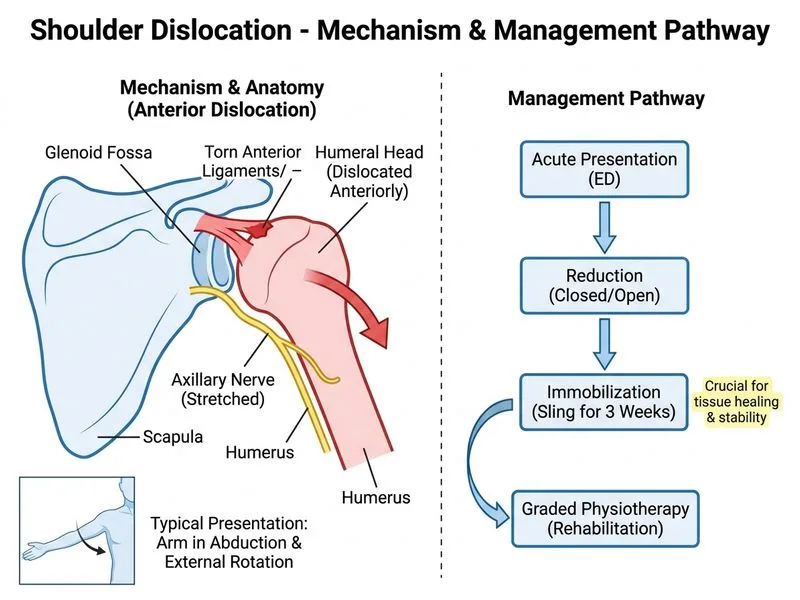 Shoulder Dislocation diagram
