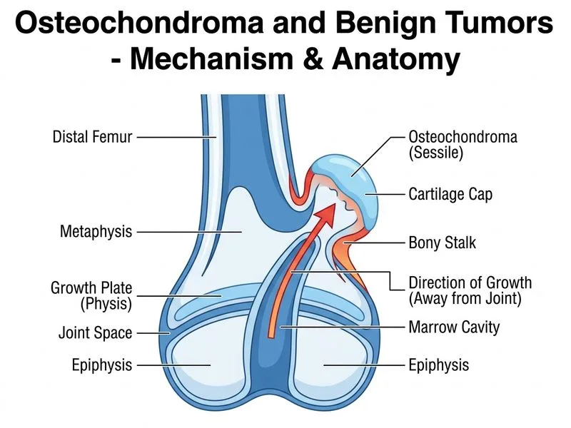 Osteochondroma and Benign Tumors diagram