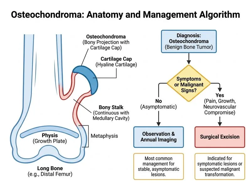 Osteochondroma and Benign Tumors diagram
