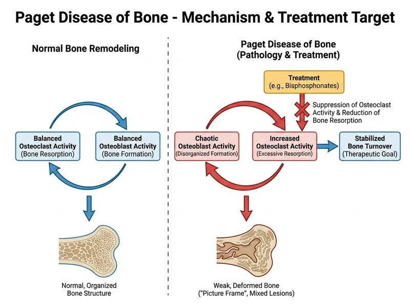 Paget Disease of Bone diagram