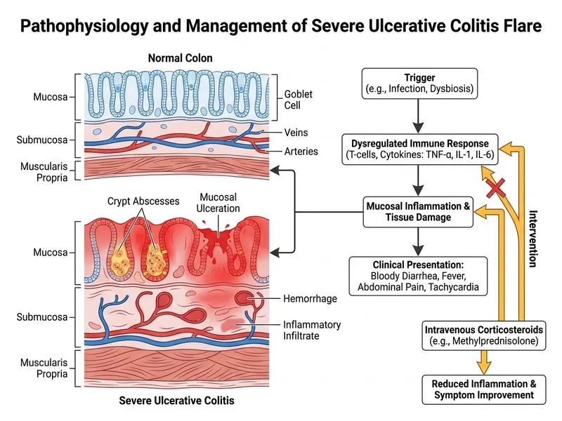 Inflammatory Bowel Disease diagram