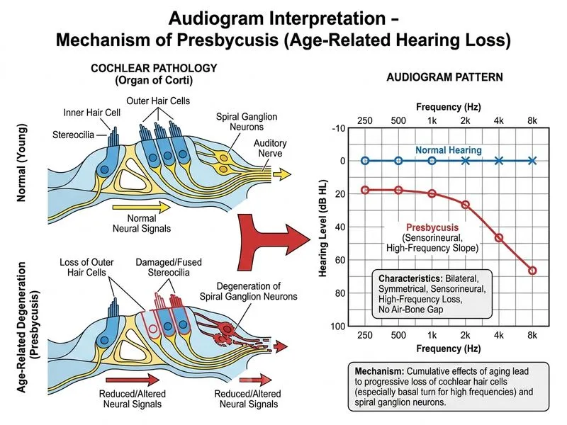 Audiogram Interpretation diagram