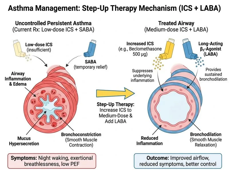 Asthma Management diagram