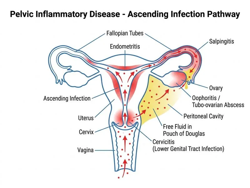 Pelvic Inflammatory Disease diagram