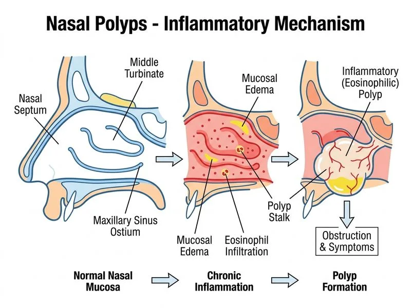 Nasal Polyps diagram