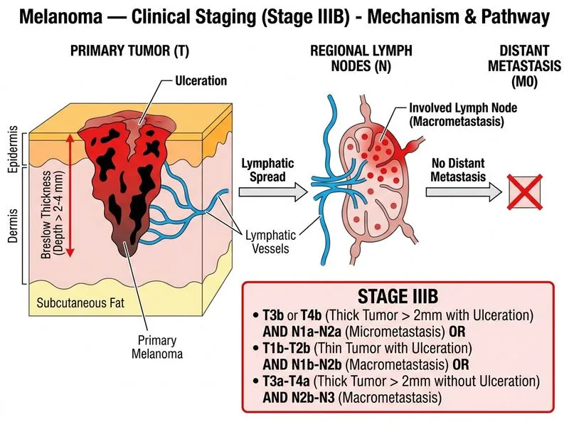 Melanoma — Clinical Staging diagram