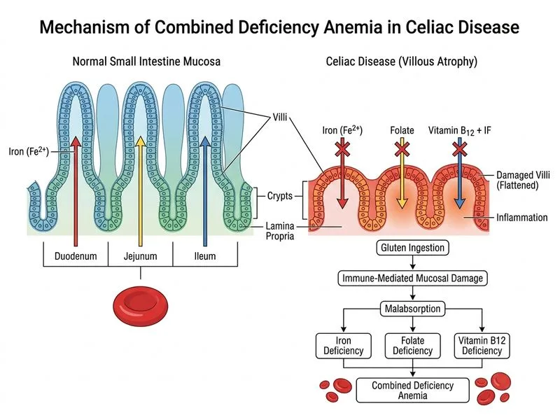 Iron and Anemia diagram