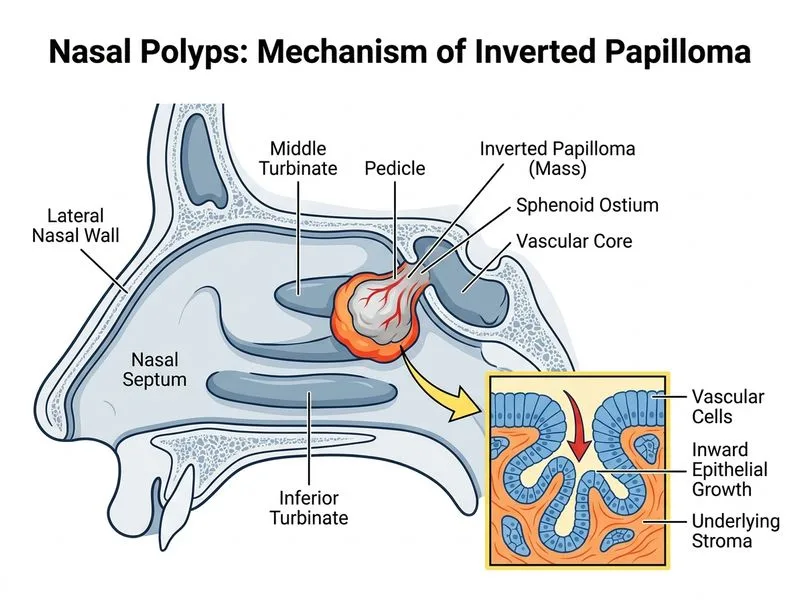 Nasal Polyps diagram