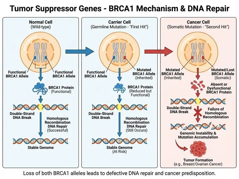 Tumor Suppressor Genes diagram
