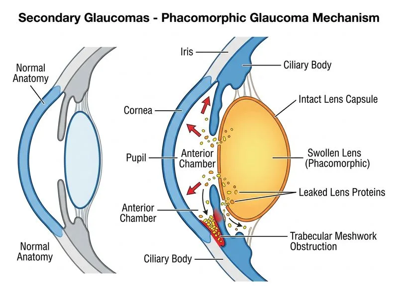 Secondary Glaucomas diagram