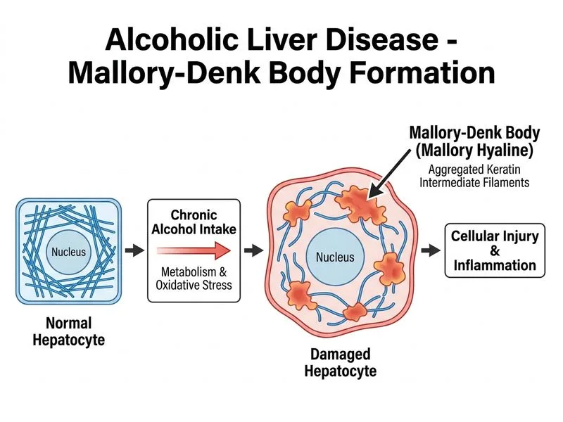 Alcoholic Liver Disease diagram