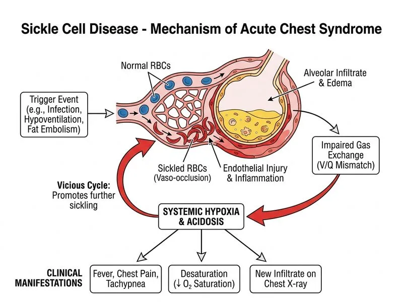 Sickle Cell Disease diagram