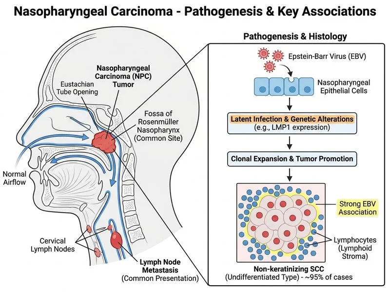 Nasopharyngeal Carcinoma diagram