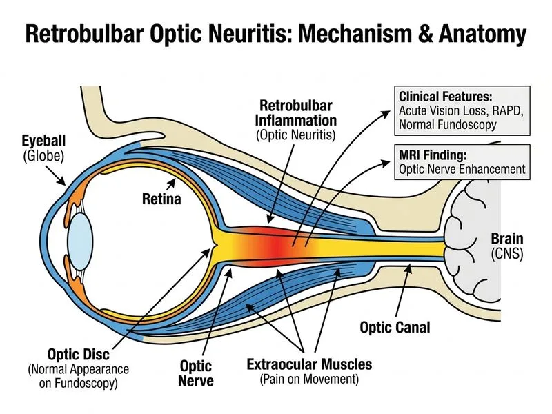 Optic Neuritis diagram