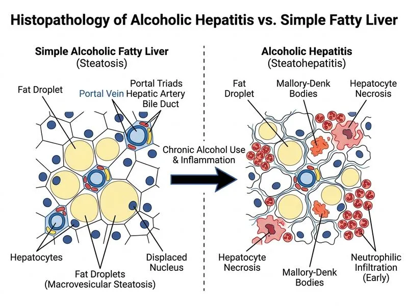 Alcoholic Liver Disease diagram