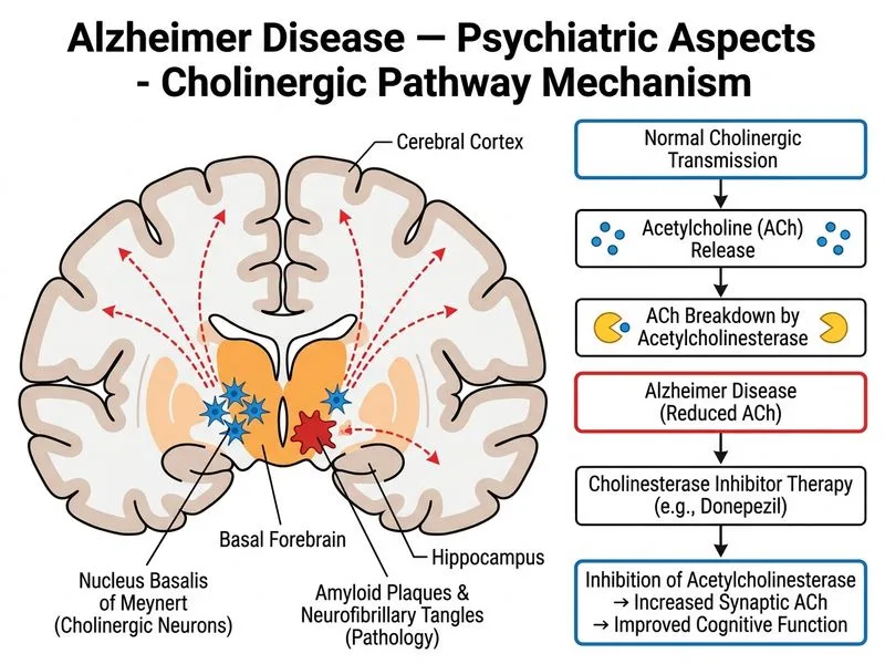 Alzheimer Disease — Psychiatric Aspects diagram