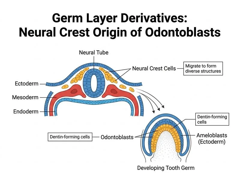 Germ Layer Derivatives diagram