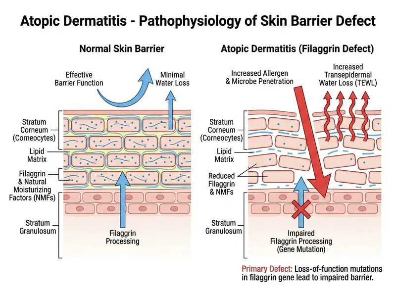 Atopic Dermatitis diagram
