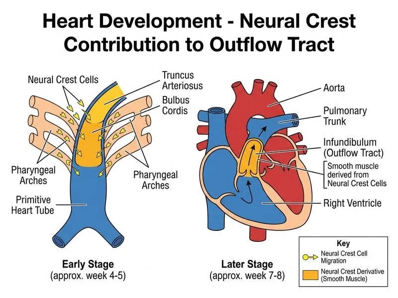 Heart Development diagram