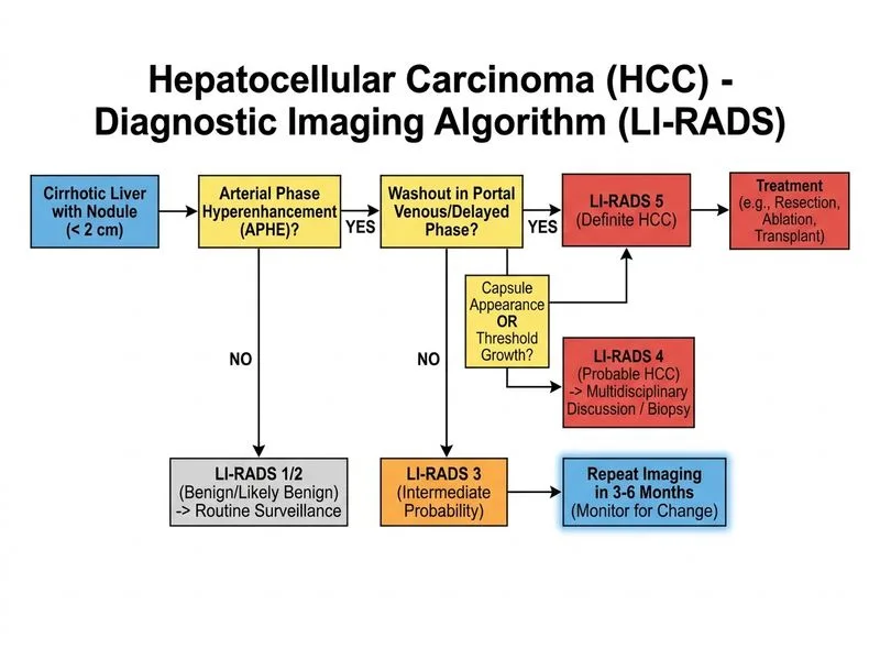 Hepatocellular Carcinoma diagram