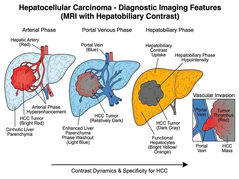 Hepatocellular Carcinoma diagram