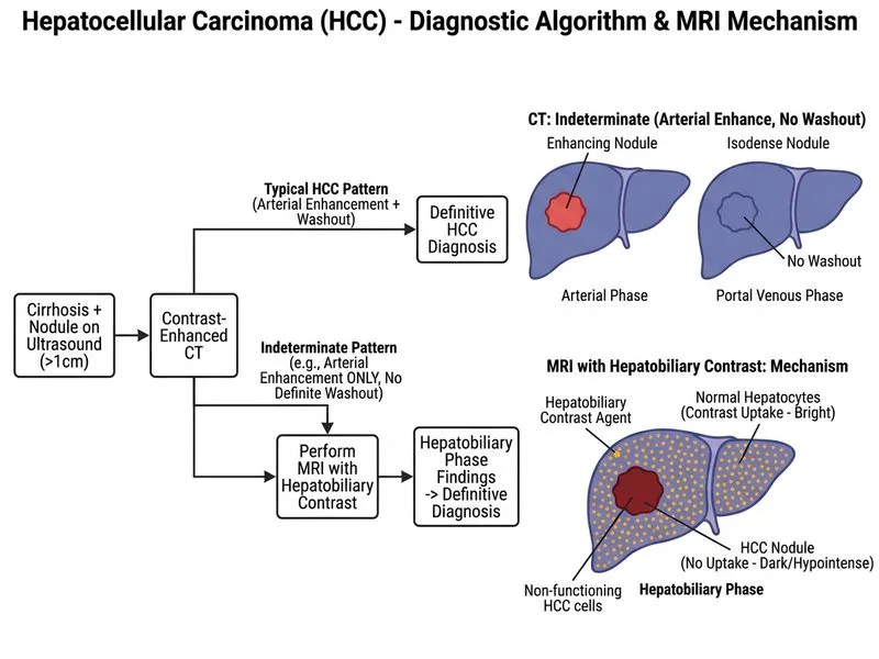 Hepatocellular Carcinoma diagram