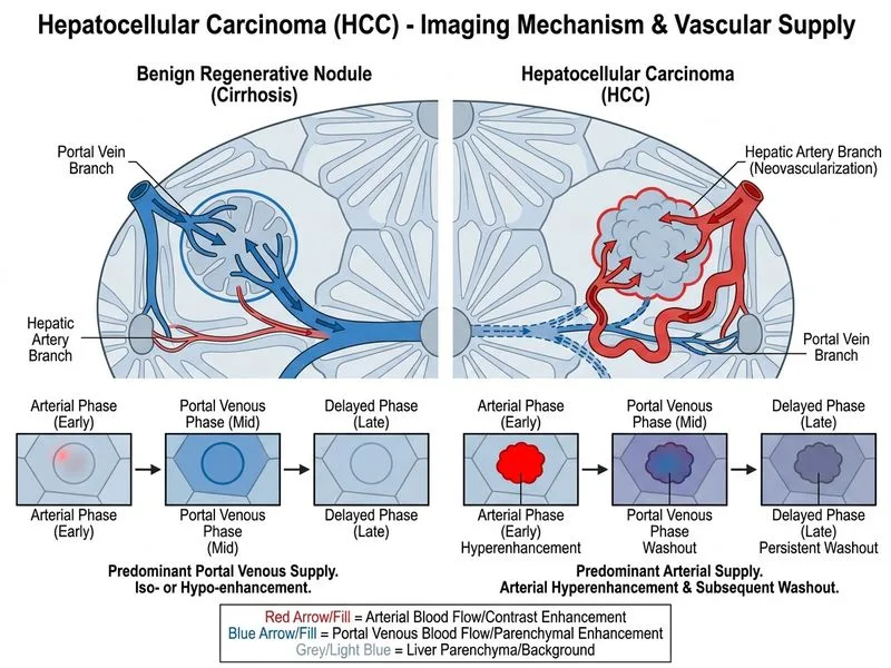Hepatocellular Carcinoma diagram