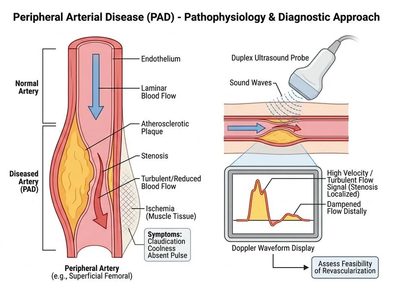 Peripheral Arterial Disease diagram