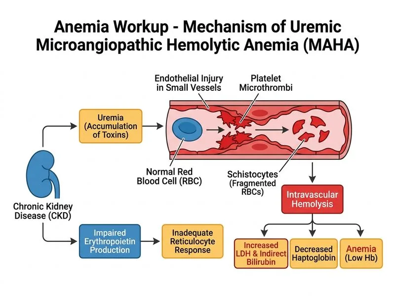 Anemia Workup diagram
