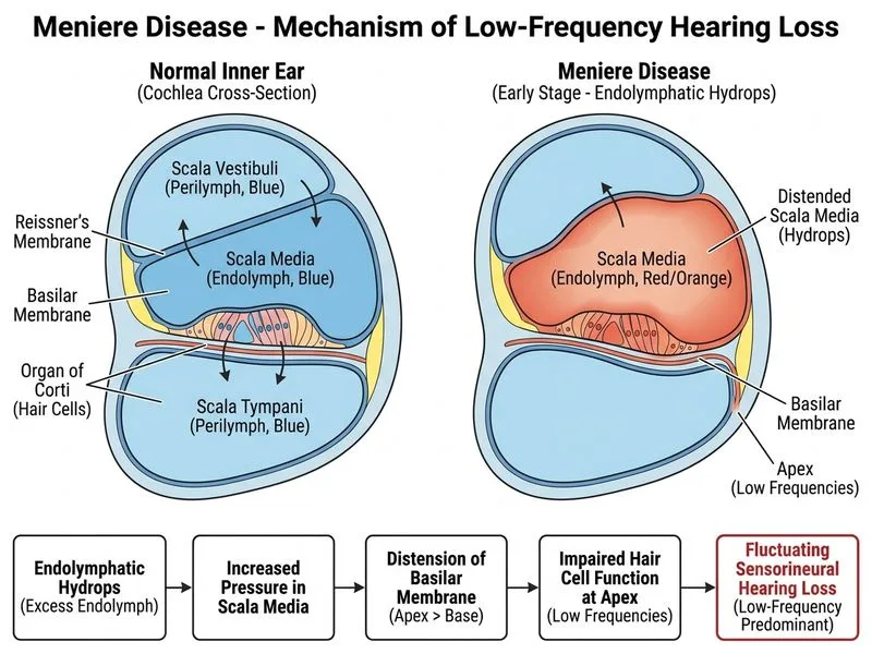 Meniere Disease diagram