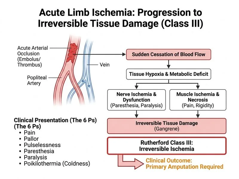 Acute Limb Ischemia diagram