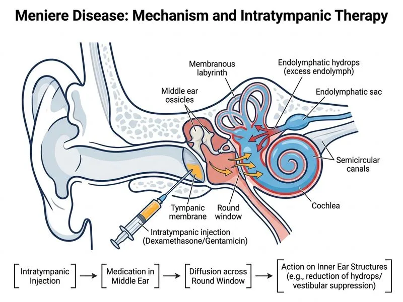 Meniere Disease diagram