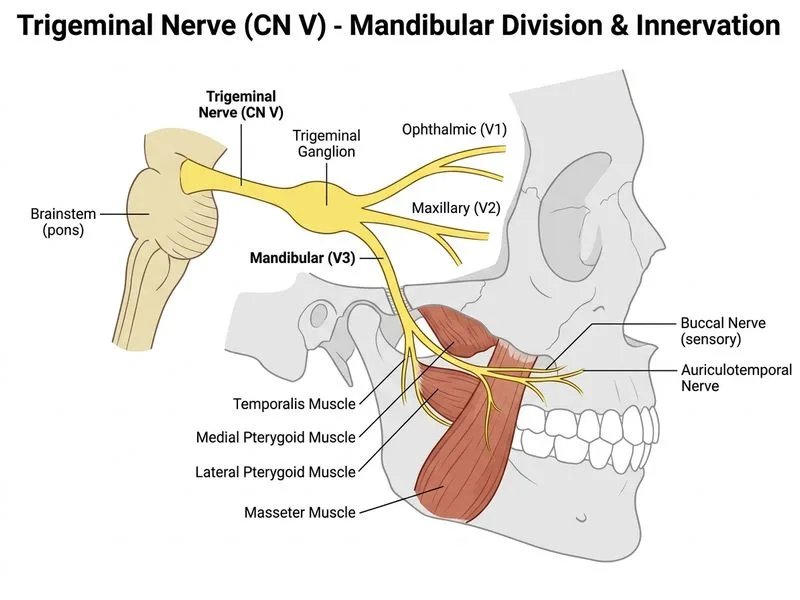 Trigeminal Nerve diagram