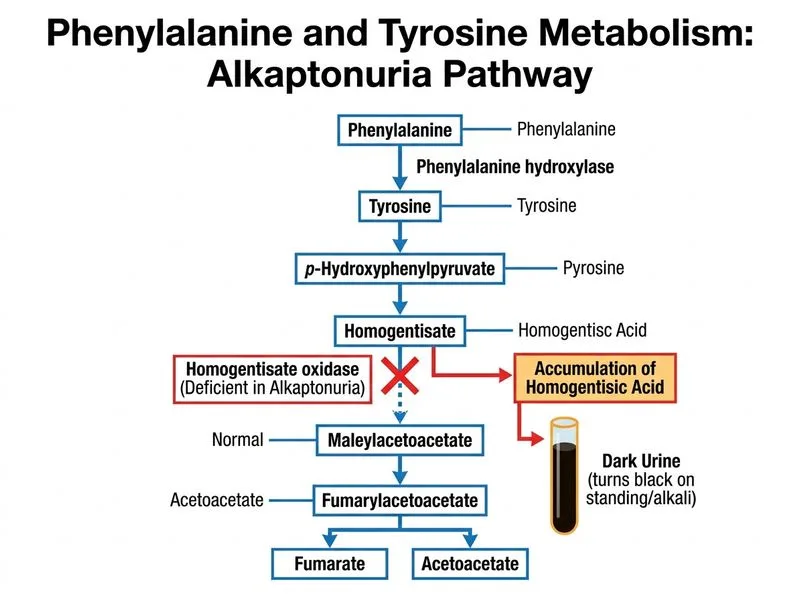 Phenylalanine and Tyrosine Metabolism diagram