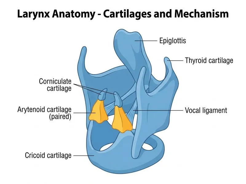 Larynx Anatomy diagram