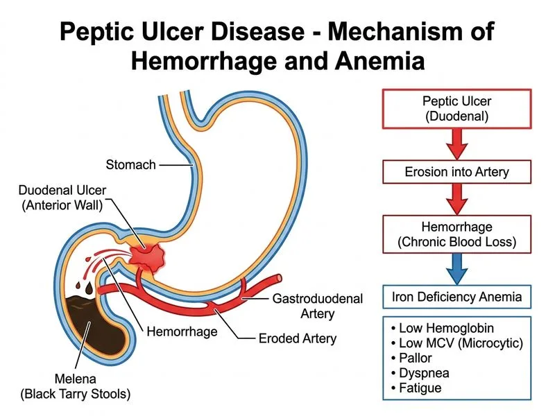 Peptic Ulcer Disease diagram