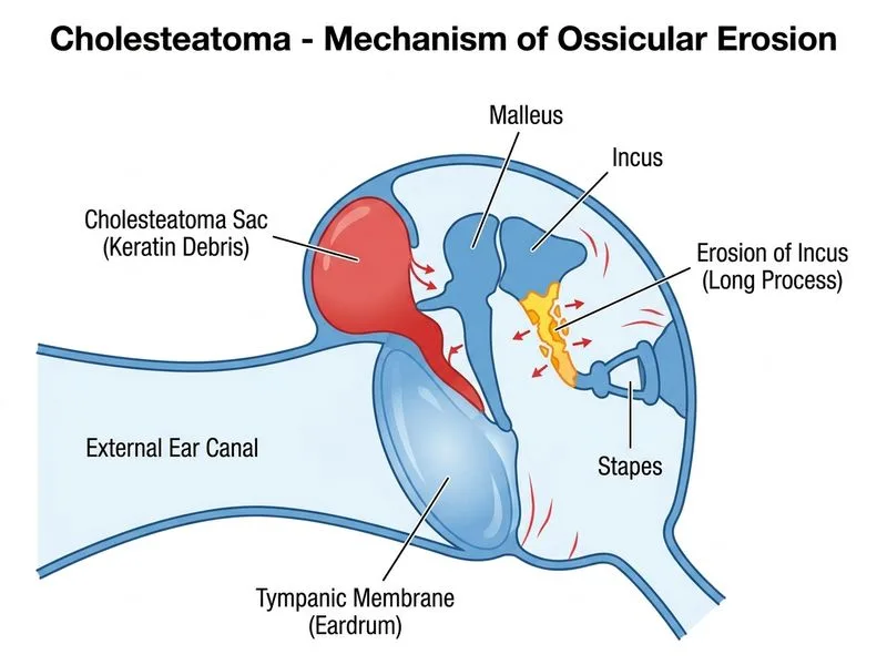 Cholesteatoma diagram