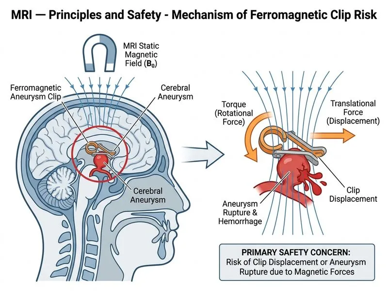 MRI — Principles and Safety diagram