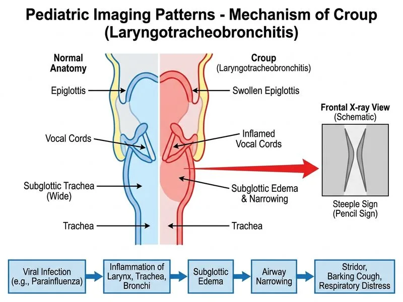 Pediatric Imaging Patterns diagram
