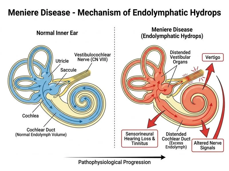 Meniere Disease diagram