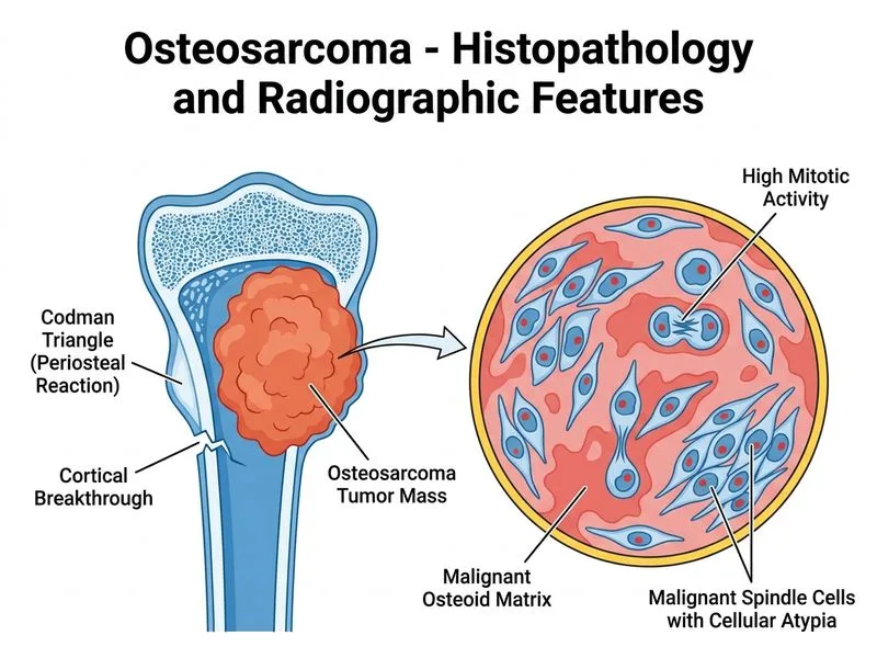 Osteosarcoma diagram