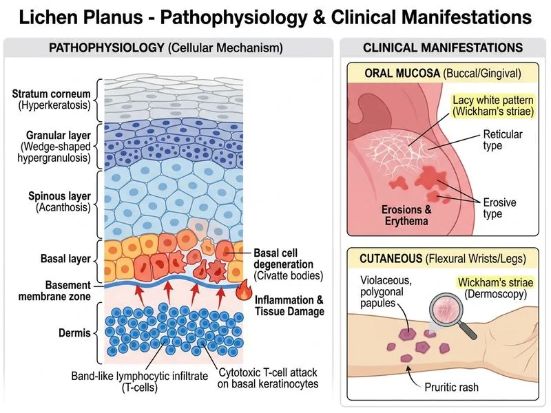 Lichen Planus diagram