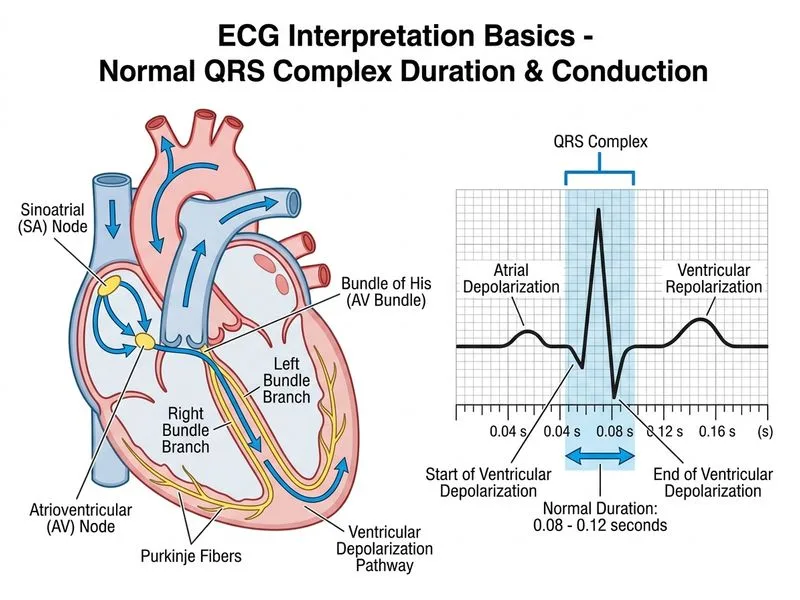 ECG Interpretation Basics diagram