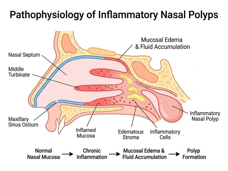 Nasal Polyps diagram