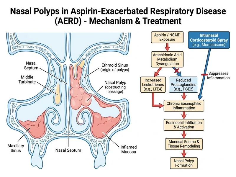 Nasal Polyps diagram