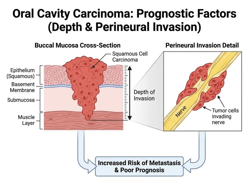 Oral Cavity Carcinoma diagram