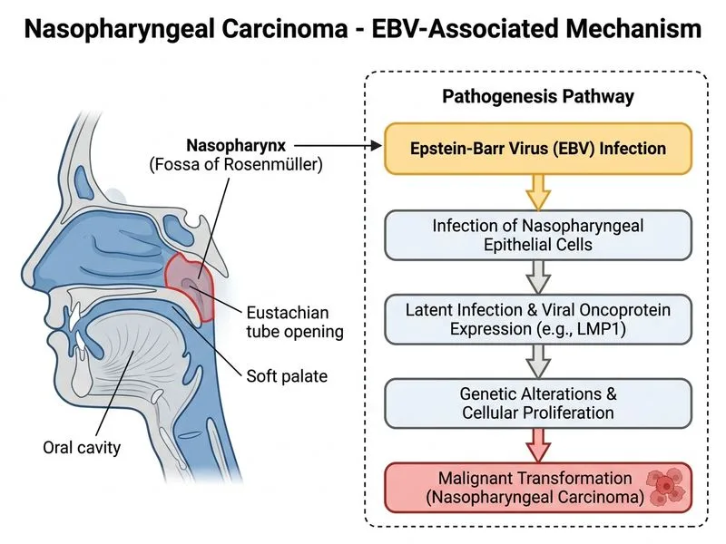 Nasopharyngeal Carcinoma diagram