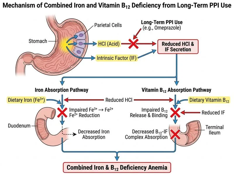Iron and Anemia diagram