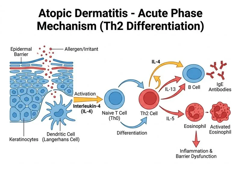 Atopic Dermatitis diagram