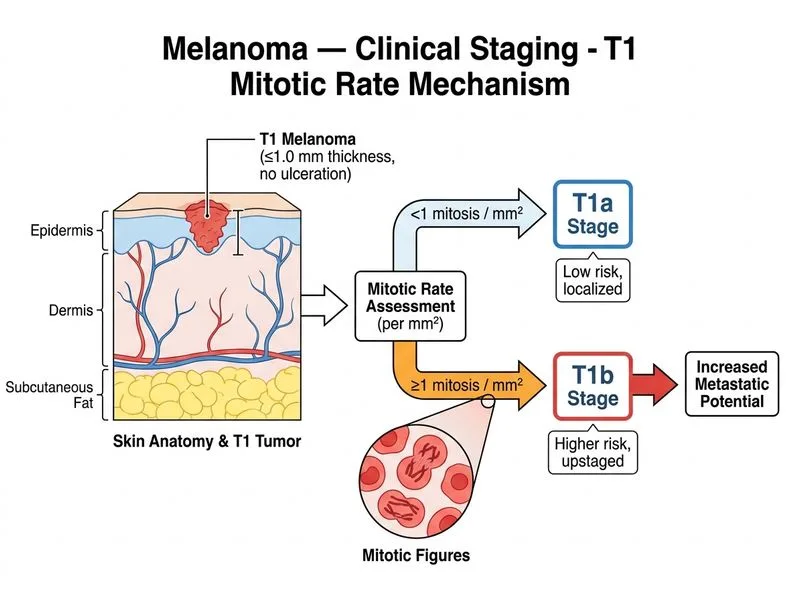 Melanoma — Clinical Staging diagram